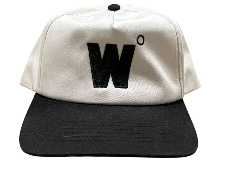 Classic Unstructured Hat - Black & White